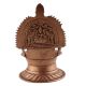 Ashtadhatu Oil Lamp Single Wick Goddess Lakshmi On Back Diya
